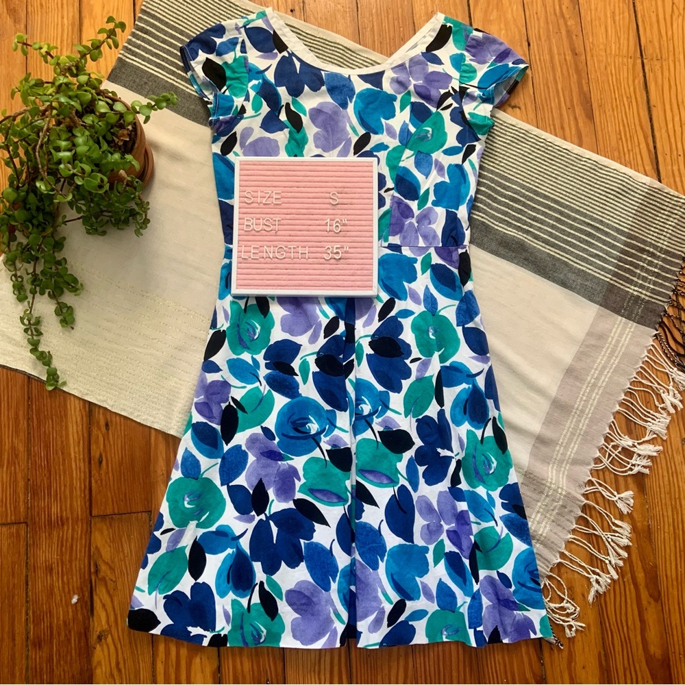 Vintage Homemade Floral Housedress - image 1